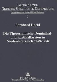 bokomslag Die Theresianische Dominikal- Und Rustikalfassion in Niederoesterreich 1748-1756