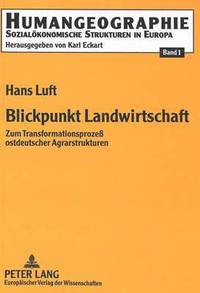 bokomslag Blickpunkt Landwirtschaft