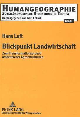 bokomslag Blickpunkt Landwirtschaft