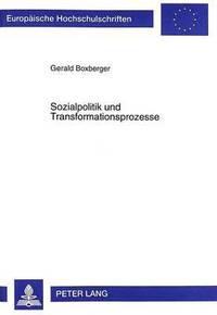 bokomslag Sozialpolitik Und Transformationsprozesse