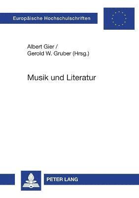 bokomslag Musik und Literatur