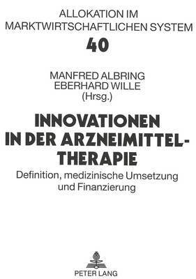 Innovationen in Der Arzneimitteltherapie 1