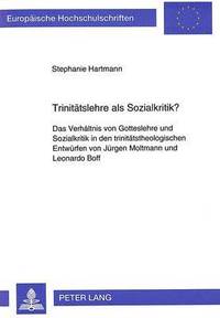 bokomslag Trinitaetslehre ALS Sozialkritik?
