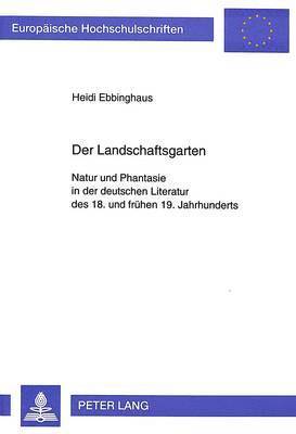 bokomslag Der Landschaftsgarten
