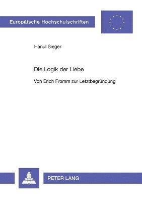bokomslag Logik der Liebe