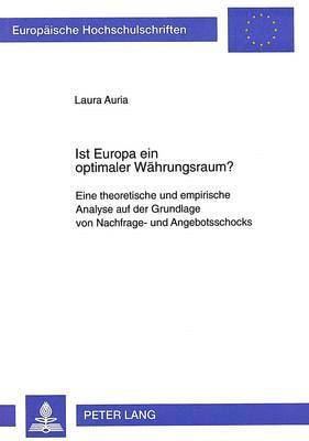 bokomslag Ist Europa Ein Optimaler Waehrungsraum?