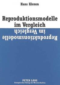 bokomslag Reproduktionsmodelle Im Vergleich