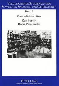 bokomslag Zur Poetik Boris Pasternaks
