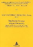 Bernd von Hoffmann, Myong-Chang Hwang, Bernd Von Hoffmann, Myong-Chan Hwang - Public Concept of Land Ownership, Häftad