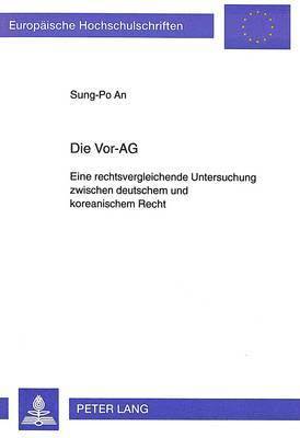 Die Vor-AG 1