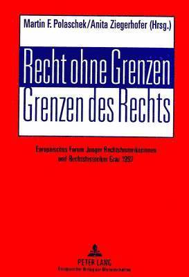 bokomslag Recht Ohne Grenzen- Grenzen Des Rechts