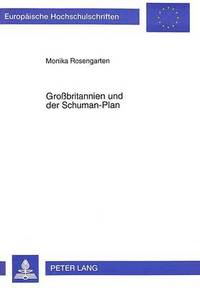 bokomslag Grobritannien Und Der Schuman-Plan