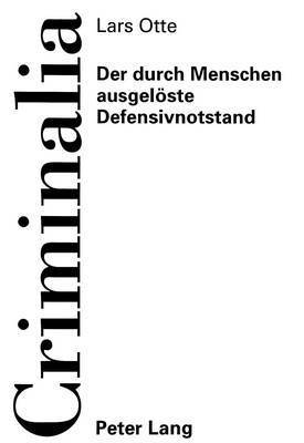 Der Durch Menschen Ausgeloeste Defensivnotstand 1