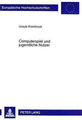 Computerspiel Und Jugendliche Nutzer 1