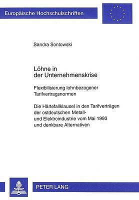 Loehne in Der Unternehmenskrise 1