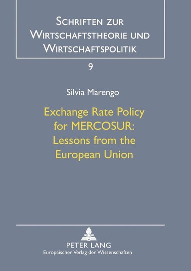 bokomslag Exchange Rate Policy for MERCOSUR