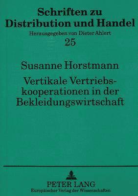 bokomslag Vertikale Vertriebskooperationen in Der Bekleidungswirtschaft