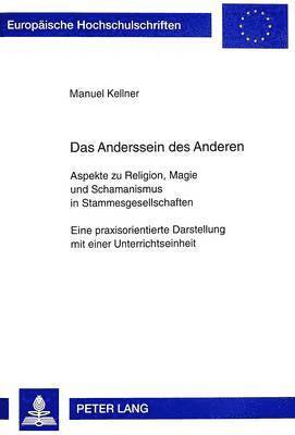 Das Anderssein Des Anderen 1