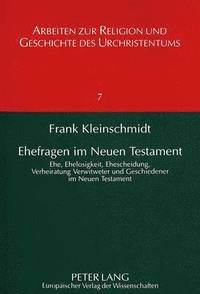 bokomslag Ehefragen Im Neuen Testament