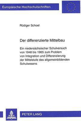 bokomslag Der Differenzierte Mittelbau