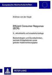 bokomslag Efficient Consumer Response (Ecr)