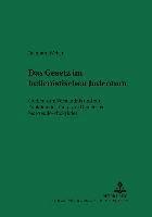 bokomslag Das Gesetz Im Hellenistischen Judentum