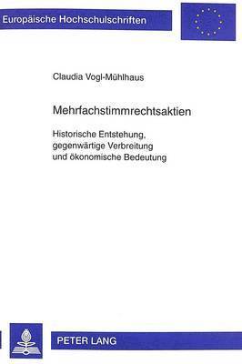 Mehrfachstimmrechtsaktien 1