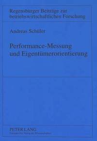 bokomslag Performance-Messung Und Eigentuemerorientierung