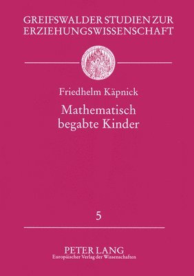 bokomslag Mathematisch begabte Kinder