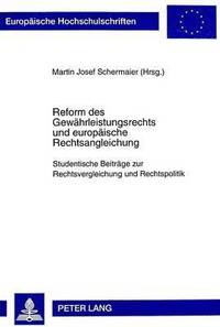 bokomslag Reform Des Gewaehrleistungsrechts Und Europaeische Rechtsangleichung