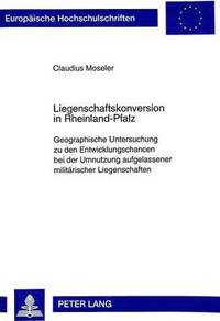 bokomslag Liegenschaftskonversion in Rheinland-Pfalz