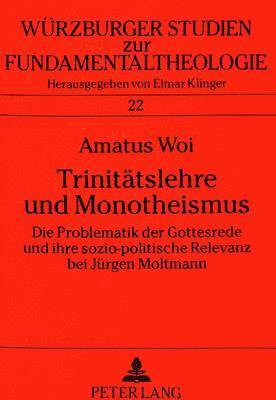 bokomslag Trinitaetslehre Und Monotheismus