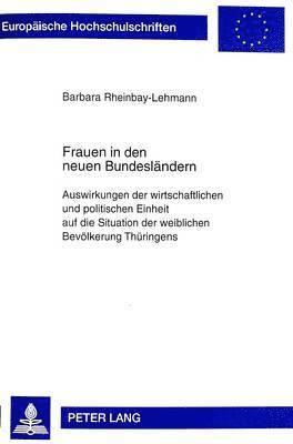 bokomslag Frauen in Den Neuen Bundeslaendern