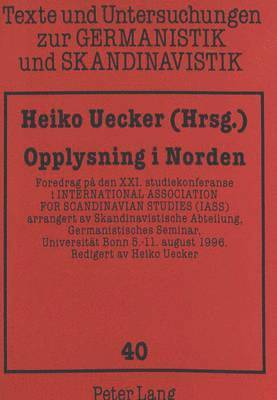 Heiko Uecker - Opplysning I Norden, Häftad