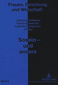 bokomslag Sosein - Und Anders