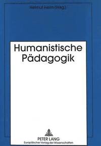 bokomslag Humanistische Paedagogik