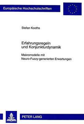 bokomslag Erfahrungsregeln Und Konjunkturdynamik