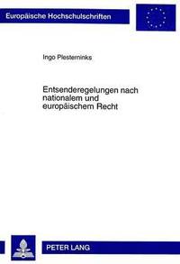 bokomslag Entsenderegelungen Nach Nationalem Und Europaeischem Recht