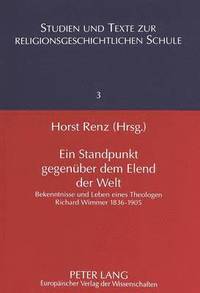 bokomslag Ein Standpunkt Gegenueber Dem Elend Der Welt