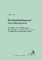 bokomslag Berufsausbildung und Sprachkompetenz