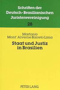 bokomslag Staat Und Justiz in Brasilien