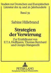 bokomslag Strategien Der Verwirrung