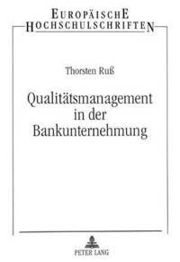 bokomslag Qualitaetsmanagement in Der Bankunternehmung