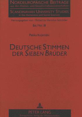 bokomslag Deutsche Stimmen Der Sieben Brueder