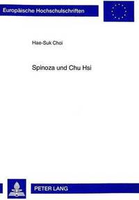 bokomslag Spinoza und Chu Hsi
