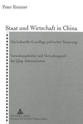 bokomslag Staat Und Wirtschaft in China