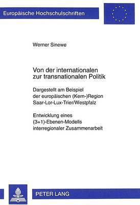 bokomslag Von Der Internationalen Zur Transnationalen Politik