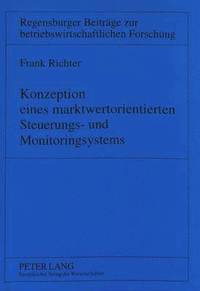 bokomslag Konzeption Eines Marktwertorientierten Steuerungs- Und Monitoringsystems
