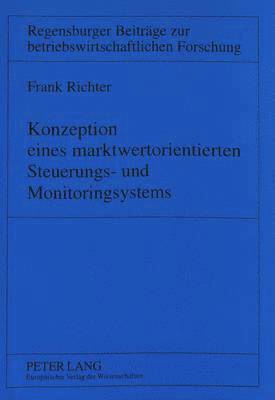 bokomslag Konzeption Eines Marktwertorientierten Steuerungs- Und Monitoringsystems