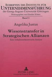 bokomslag Wissenstransfer in Strategischen Allianzen